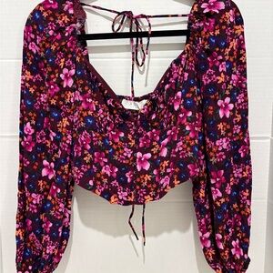 Astr Multicolor Floral Blouse